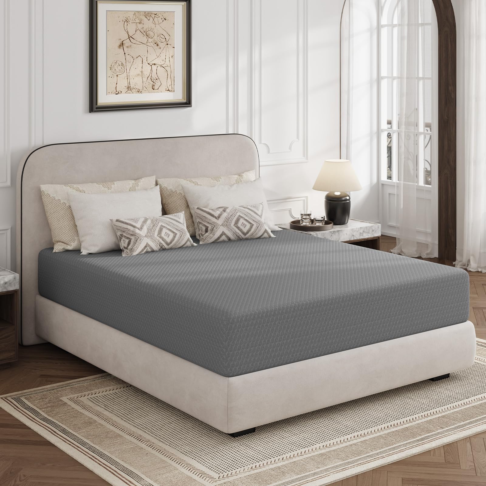 Novilla Full Mattress, 12 Inch Full Size Memory Foam Mattress for Cool Night Sleep & Pressure Relief, Thermally Balanced Foam Mattresses For Heat Dissipation, CertiPUR-US Certified Mattresses in a Box Image Novilla Full Mattress, 12 Inch Full Size Memory Foam Mattress for Cool Night Sleep & Pressure Relief, Thermally Balanced Foam Mattresses For Heat Dissipation, CertiPUR-US Certified Mattresses in a Box Image