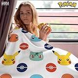 Character World Pokemon Official Fleece Blanket Pikachu 100x150cm view 6