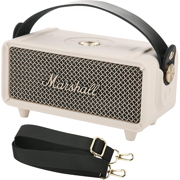 Marshall Alto-falante Bluetooth portátil Emberton II, creme