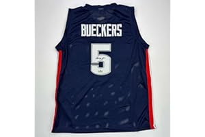 HOFSM.COM HALL OF FAME SPORTS MEMORABILIA Facsimile Autographed Paige Bueckers UConn Blue Reprint Laser Auto College Basketball Jersey Size Men's XL