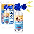 ElectricWise Large Air Horns, 3.5oz, 122dB Very Loud - Meet Coast Guard, Ideal for Boating, Camping, Hiking