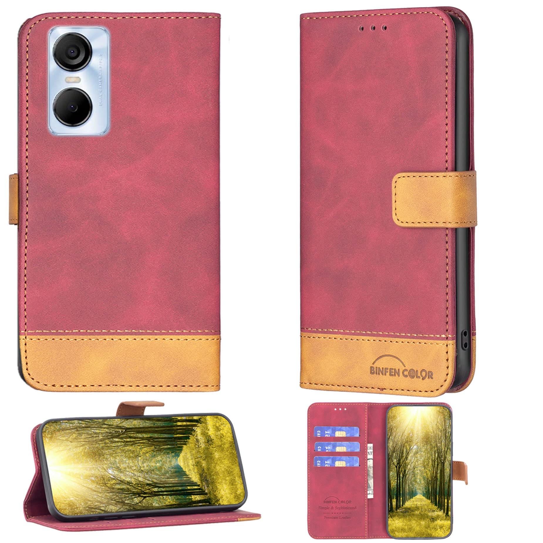 jioeuinly Case for Tecno Pop 6 Pro Case Compatible