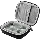 Linsoul ZiiGaat PELLEPOD Leather Earbud Case, Waterproof IEM Storage Box, Hard Carrying Bag, Protective Storage Box, Fit for Earphone ZS10 Pro, Zero: 2, EM6L, EW300, SuperMix 4, Orchestra Lite (Black)