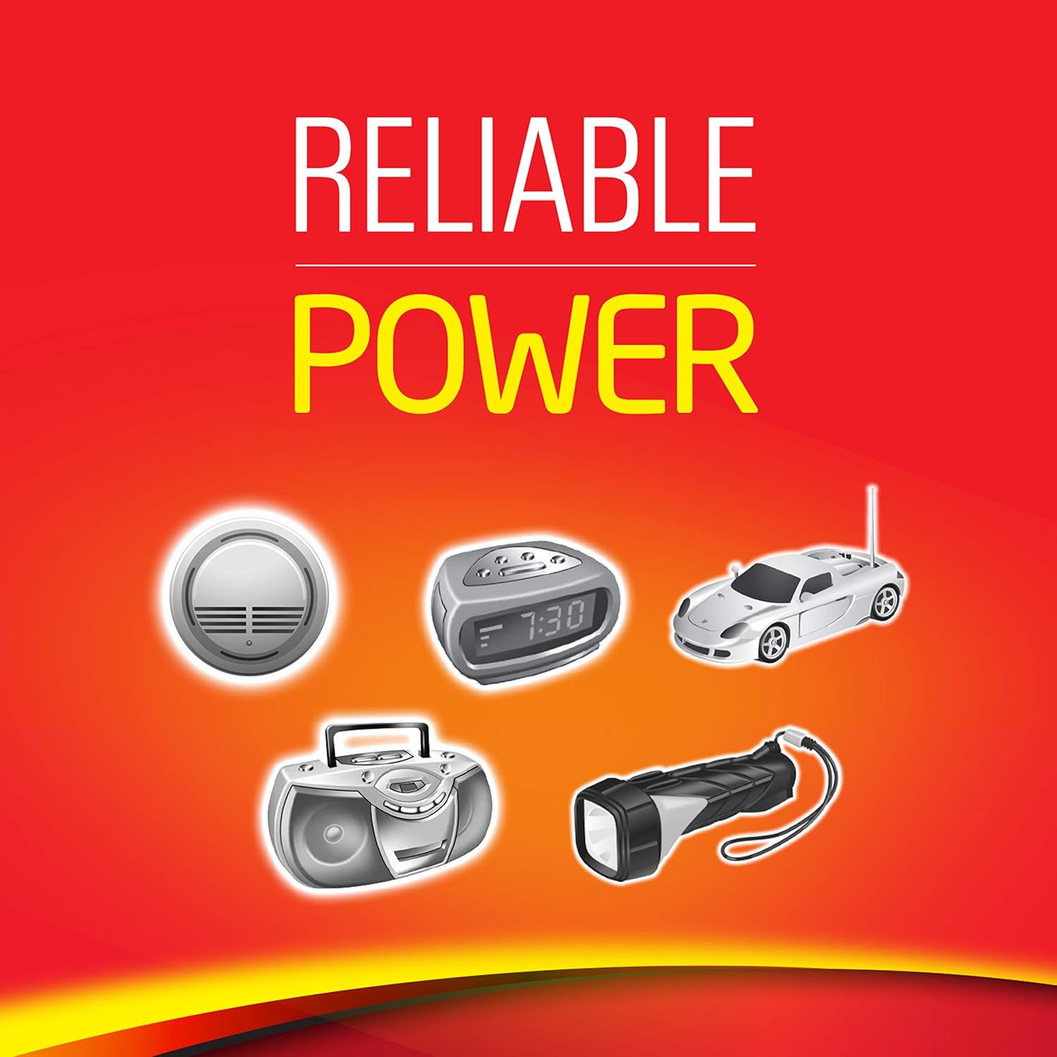 EVEREADY 9V Battery, 9 Volt Alkaline (1 Count): Health & Personal Care