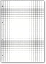Summit A4 Refill Pad 5 mm Squared 160 Pages Pack of 5 70 gsm 4 Hole view 4