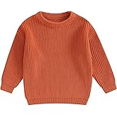 Autumn Winter Warm Outfits Baby Girl Cute Long Sleeve Knitted Sweater Pullover Top