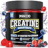 KGGCDD Creatine Monohydrate Gummies Sugar Free, 5g of Creatine Monohydrate per Serving for Muscle Maximum Strength, Energy Focus Endurance, creatine Supplements for Women Men 120Count Mixed Berry