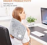 Mia&Coco Electric Heating Pad 30x60cm Back Neck Shoulders 10 Levels view 2