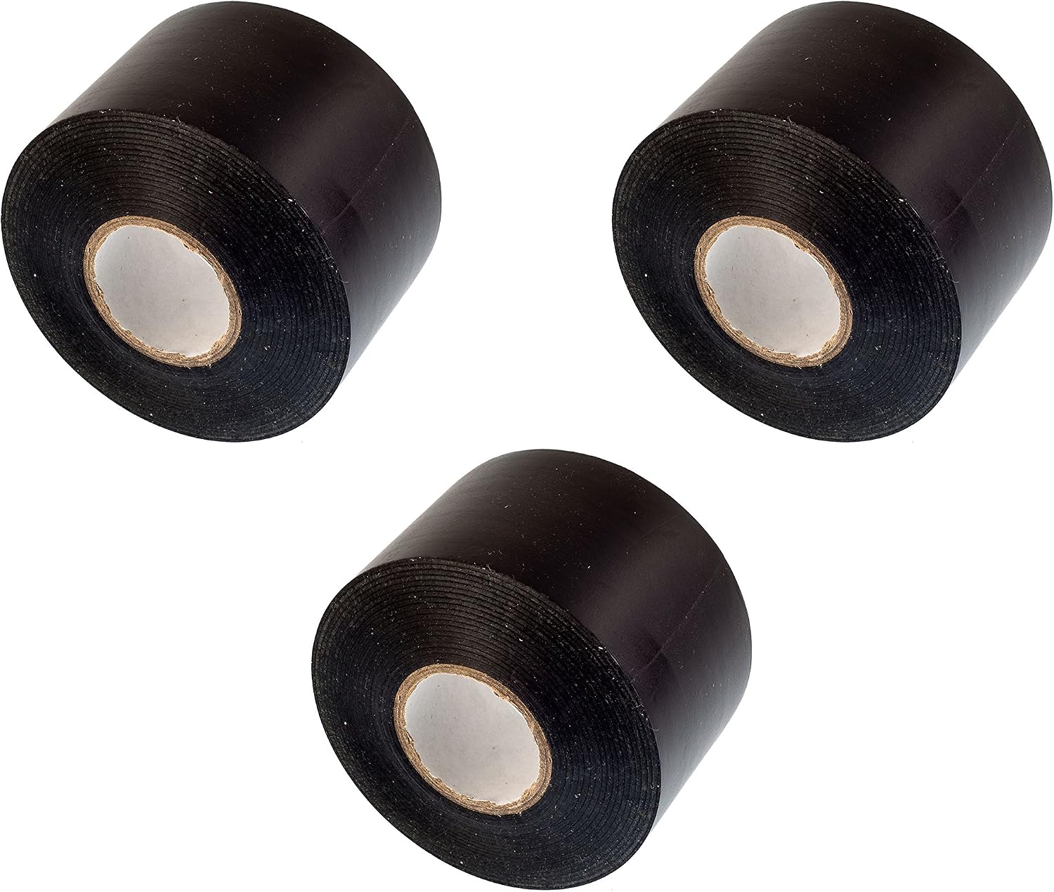 Gocableties Black Wide Electrical Tape, 50mm x 33m