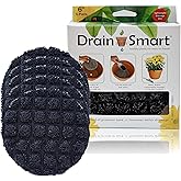 Drain Smart Planter Pot Filler &amp; Drainage Insert &ndash; 3D Mesh Disc Replaces Rocks &amp; Gravel &ndash; Keeps Soil in, Lets Water Drain Out &ndash; Reusable Liner for Indoor &amp; Outdoor Pots (6" &ndash; 5 Pack)