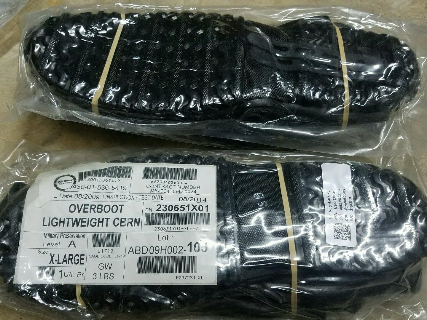 AirBoss Moulded CBRN Lightweight Overboot - ChemicalProtection-Biological Protection-Toxic Industrial small