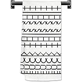 Eieanao Funny Kitchen Towel, Dark Humor Dish Tea Towel, Funny Swear Word Hand Towels, Dark Humor for Kitchen Bar Decor, Gag Gifts for Adults, 16x24 Inch