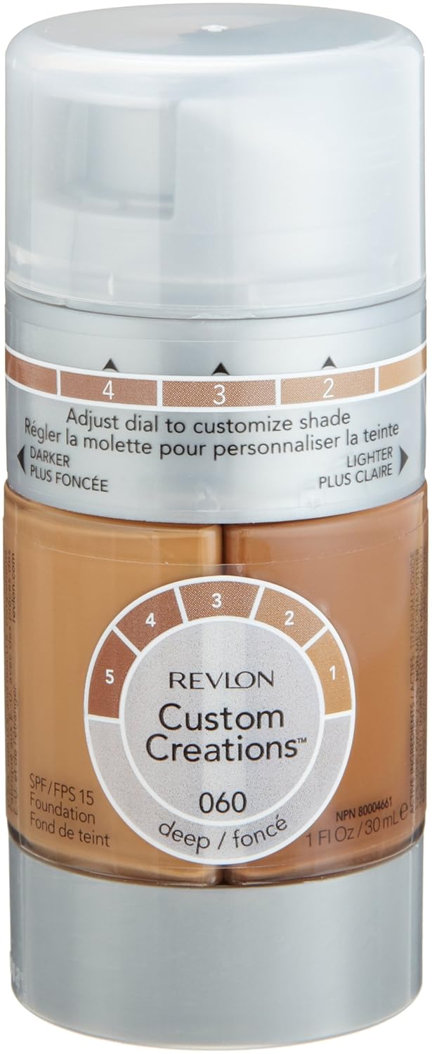 Revlon Custom Creations Foundation, Deep 060, 1 Ounce