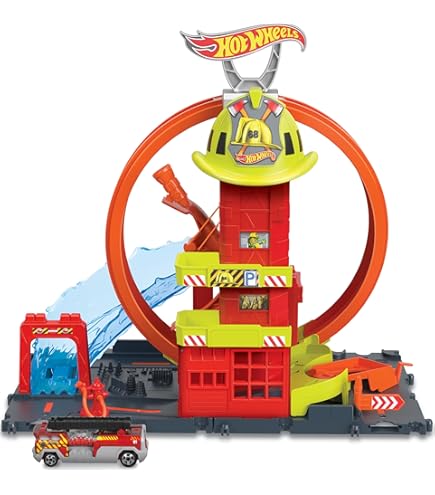 Amazon.com: Hot Wheels Color Shifters Sharkport Showdown Playset