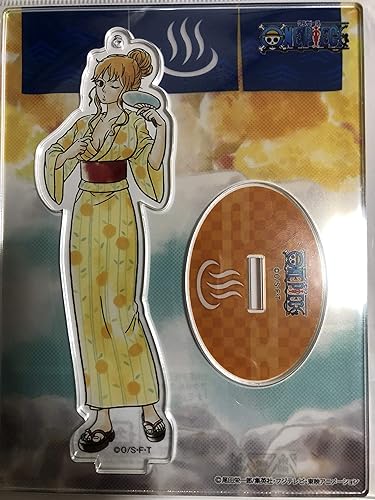 Amazon 麦わらストア 出張店限定 ワンピース アクリルスタンド ナミ 温泉 滋賀 大分 アニメ 萌えグッズ 通販