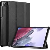 Fintie Slim Case for Samsung Galaxy Tab A7 Lite 8.7 Inch 2021 | Lightweight, Ultra Thin Hard Back Cover, Tri-Fold Stand, Compatible with SM-T220/T225/T227, Black