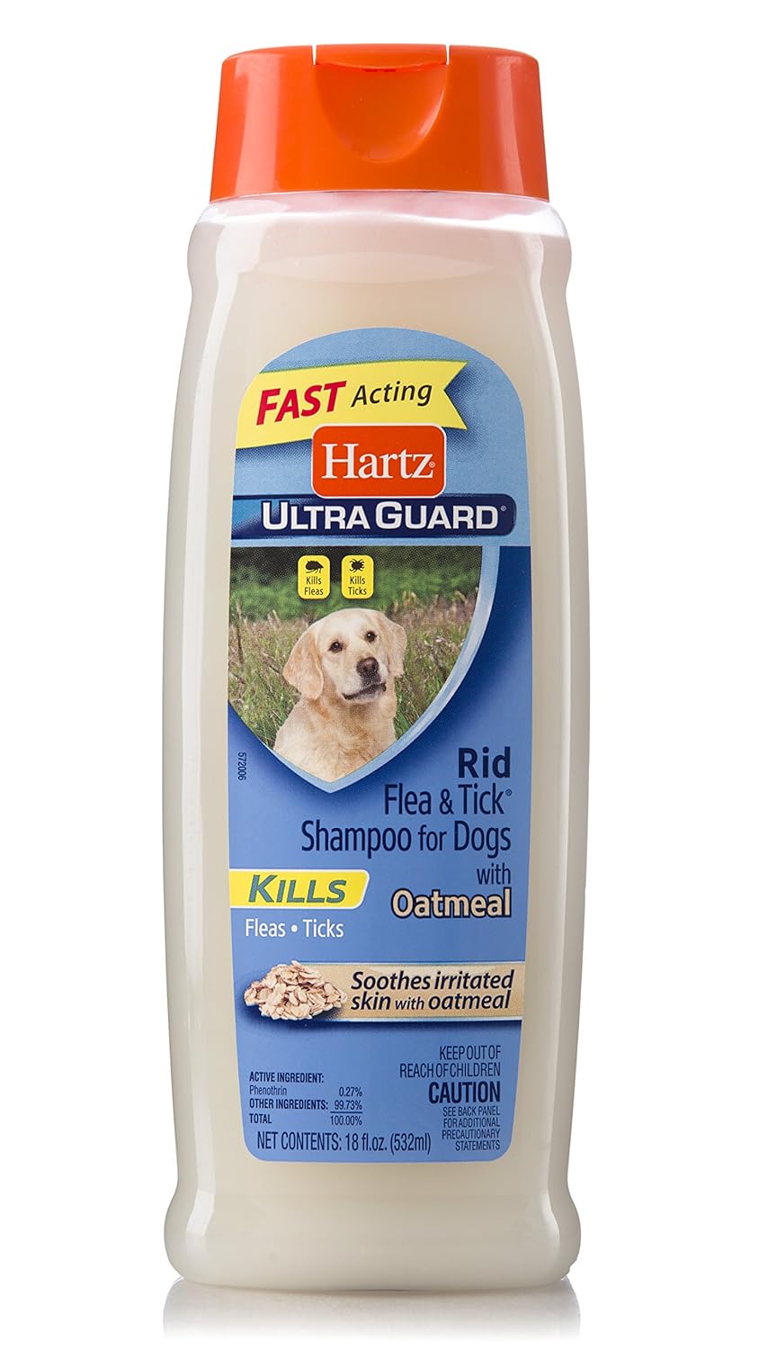 Pet Flea Control Shampoos HARTZ UltraGuard Rid Flea
