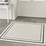 Nourison Essentials Indoor/Outdoor Solid Bordered