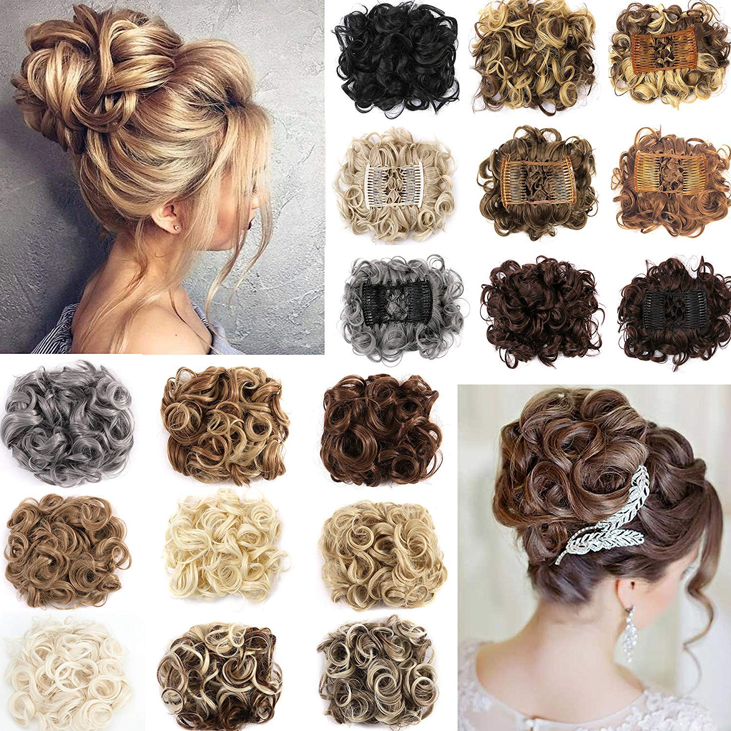 Buy Omg Shop Average Size Dark Black Omg Short Curly Messy Hair