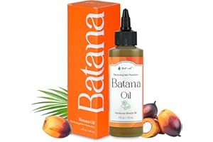 Well's Oil Batana Oil | 4 fl. oz. | 100% Natural Organic Raw Batana from Honduras | Dr. Sebi Approved | Strengthens, Hydrates & Nourishes | For All Hair Types (4 fl. oz. / 118 ml)