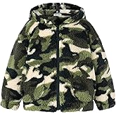 GRACE KARIN Tween Girls' Fleece Jackets & Coats Size 12-14 Fall Winter Outwear Sherpa Coats