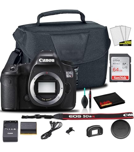 Amazon.com : Canon EOS 5DS R Digital SLR with Low-Pass Filter