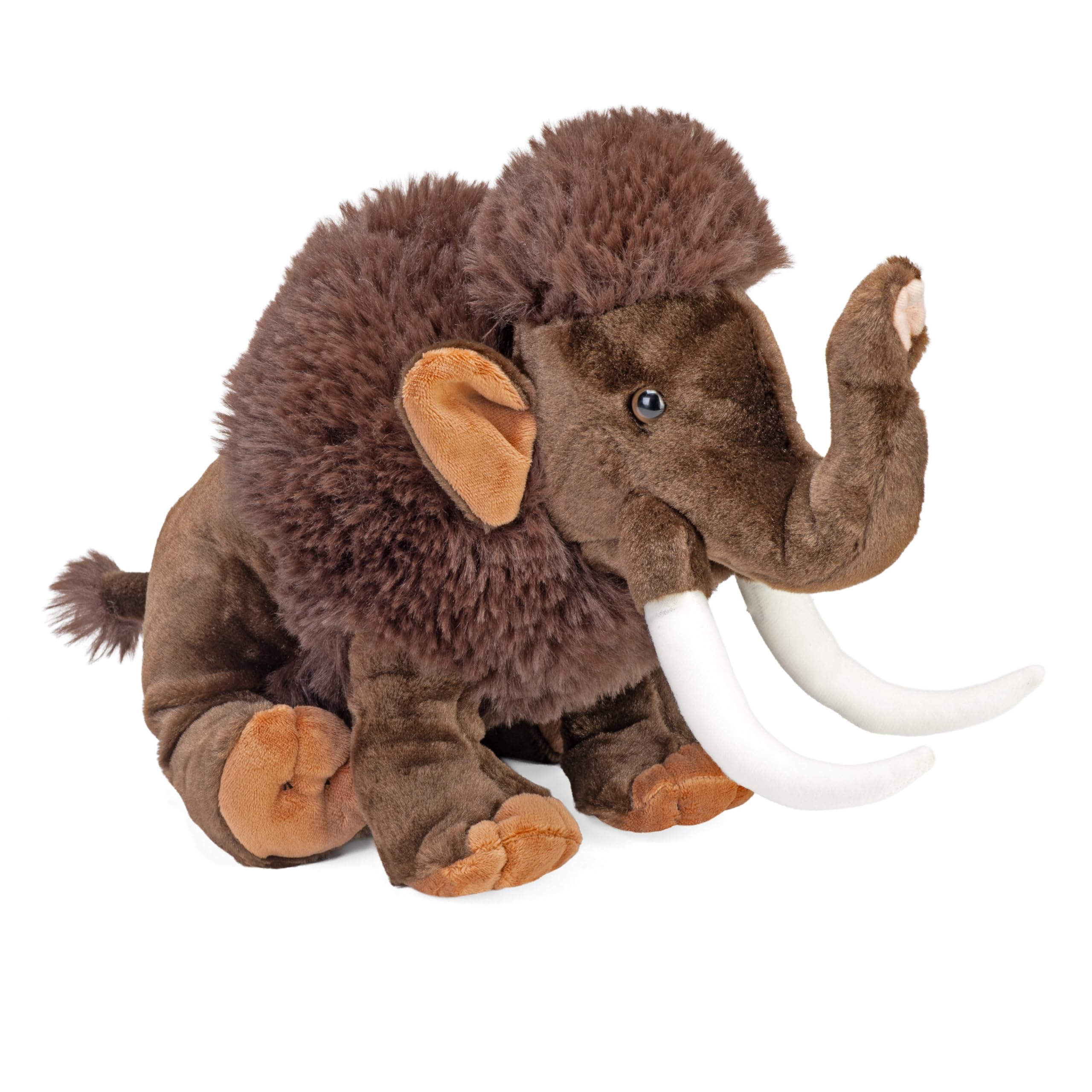 Wild Republic Woolly Mammoth Plush, Stuffed Animal, Plush Toy, Gifts for Kids, Cuddlekins 12 Inches, Gray Or Brown