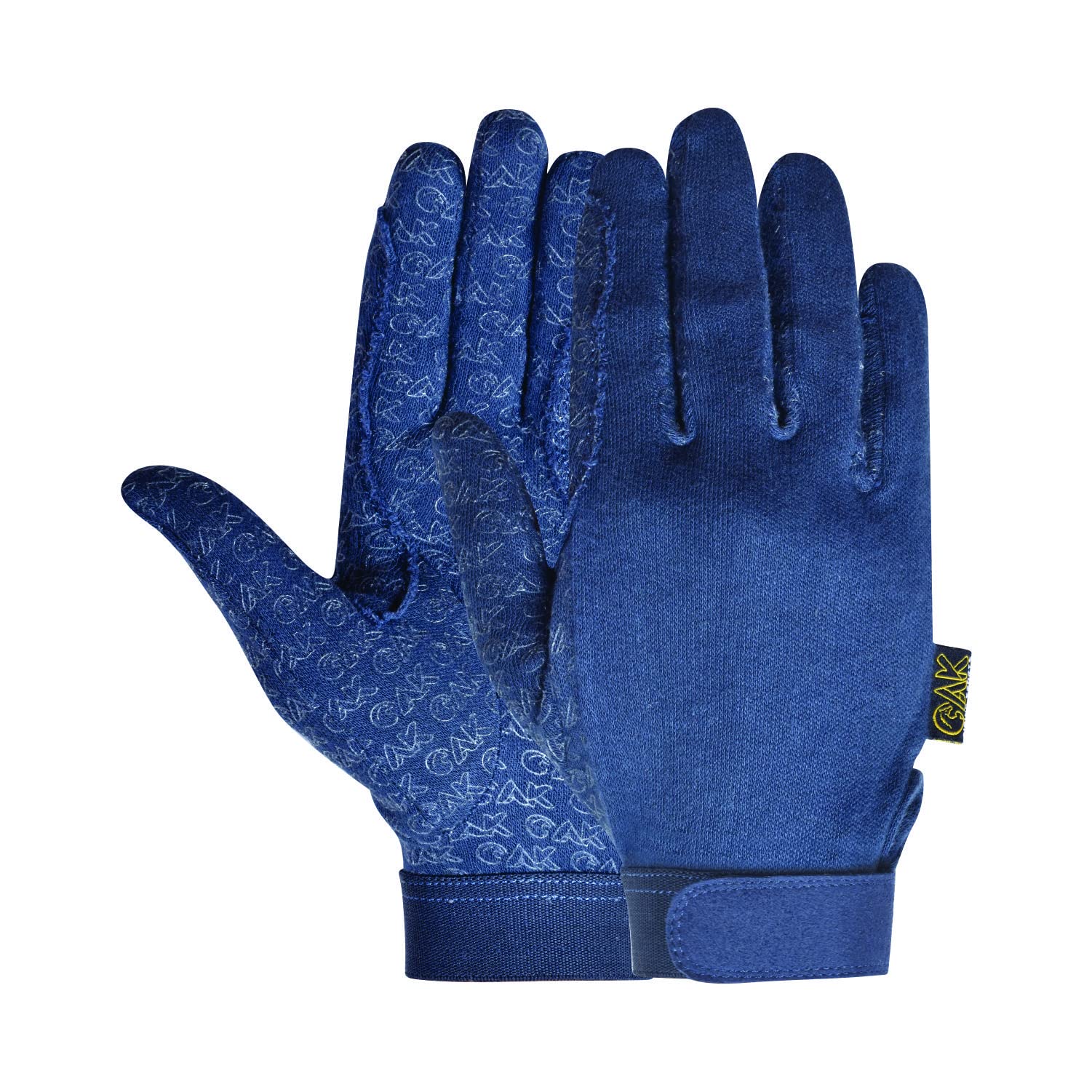 AK Cotton Grip Horse Riding Gloves – Lightweight Equestrian Riding Gloves with Rein Grip for Women, Men & Kids – Breathable Comfort for Horse Riding & Stable Wear AKRS-8485 (Navy, XL)