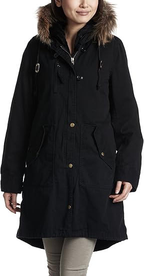 Amazon イーハイフンワールドギャラリー E Hyphen World Gallery モッズ コート 124i 112 Black M コート ジャケット 通販