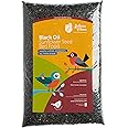 Schoen Farms Black Oil Sunflower Seeds – 2.27 kg Bag – Wild Bird Food for Chickadees, Cardinals, Jays & Finches – Grown in Ca
