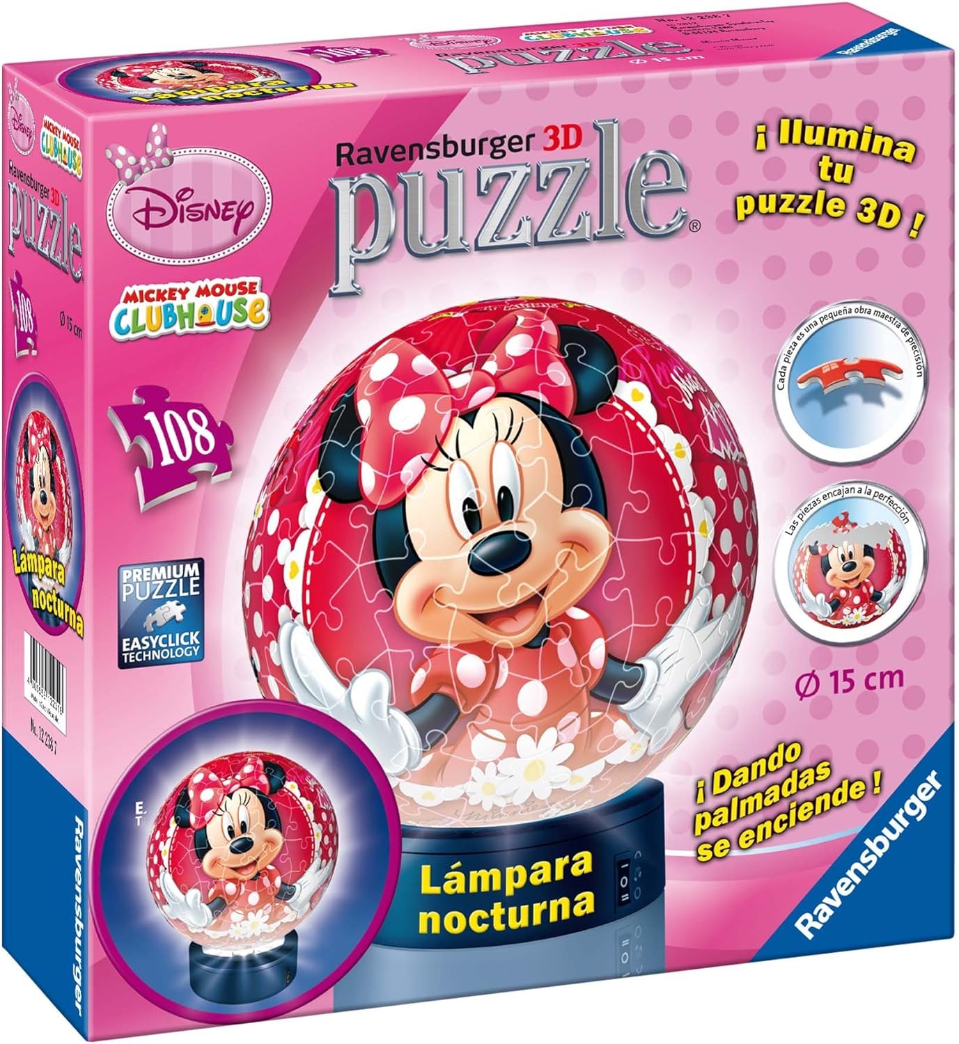Minnie Mouse - Lámpara (Ravensburger 12238 7): Amazon.es: Juguetes y juegos