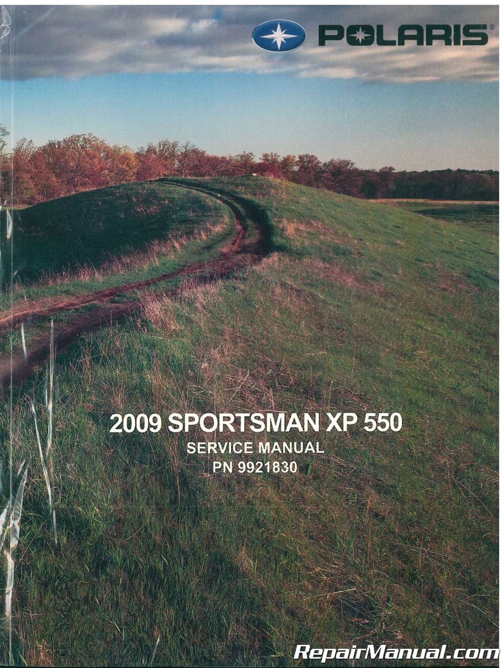 9921830 2009 Polaris Sportsman XP 550 ATV Service Manual: Manufacturer:  Amazon.com: Books