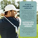 Happy Golfer Golf Swing Trainer with Plate & Two Alignment Sticks view 2