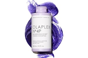 Olaplex No. 4P Blonde Enhancer Purple Toning Shampoo, Repairs, Hydrates, & Brightens All Blonde, Lightened, & Grey Hair