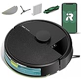 iRobot Roomba 105 Combo Robot Vacuum &amp; Mop - Easy to use, Intense Power-Lifting Suction, LiDAR Navigation, Multiple Cleaning Modes, Avoids Mopping Carpets, Self-Charging