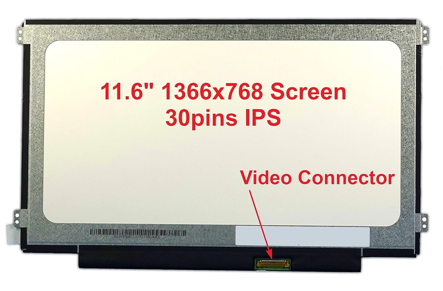 Computers Accessories Fullcom New Screen For Dell Chromebook 11 3180 11 6 Hd Wxga Edp Slim Hd Led Lcd Replacement Lcd Screen Display Ips Electronics Newid Com Sg