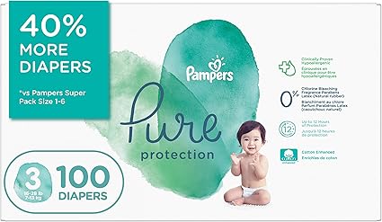 pampers pure size 3