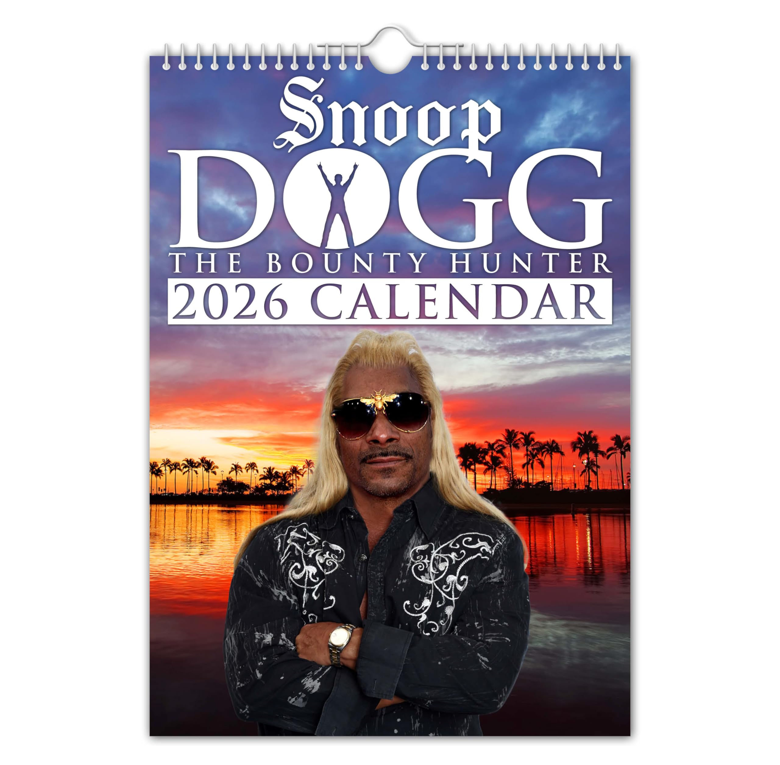 The Calendar King // Snoop Dog The Bounty Hunter - 2026 Wall Calendar (Full Colour, A4 Size)