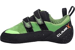 CLIMBX Rave NLV Green Women's Performance Rock Climbing Shoe