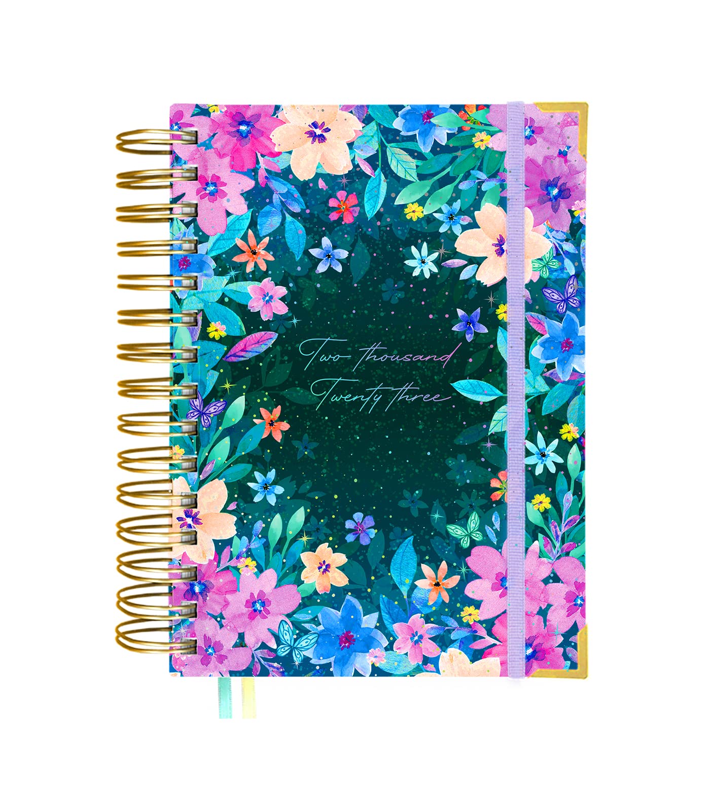 Takenote - Diary January 2023 December 2023 - Daily Page - Size 15 x 21 cm (A5) - Bilingual: Spanish - English - Amanda