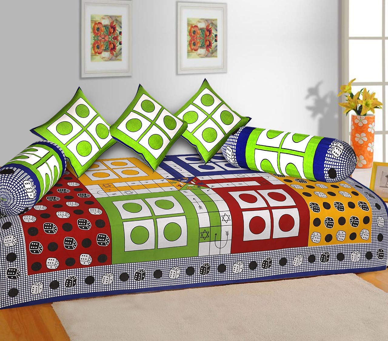 diwan cot bed sheet