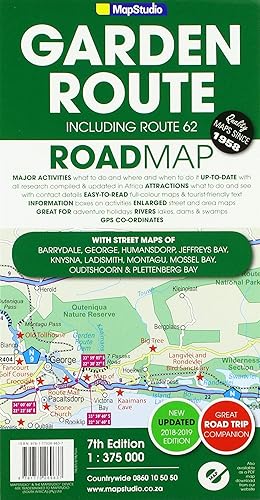 Download Road map Garden Route and Route 62 PDF
