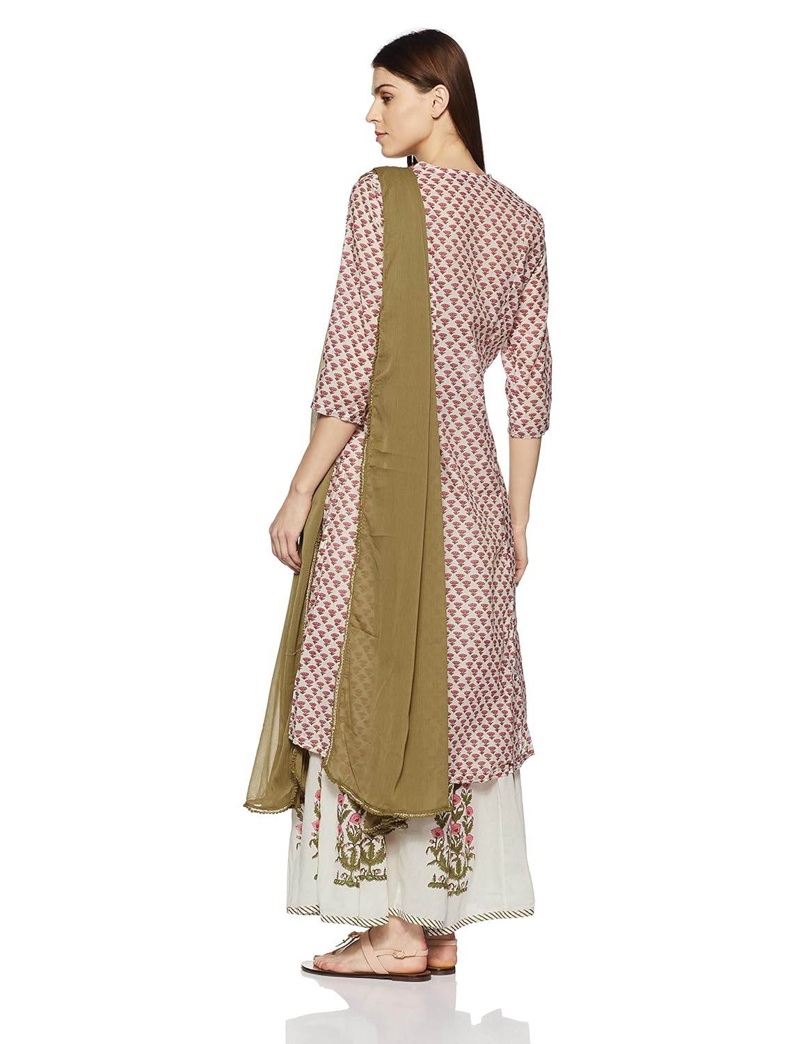 biba women's straight salwar suit