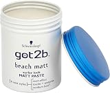 Schwarzkopf got2b Beach Matt Paste 100ml Medium Hold Silicone Free Pack of 6 view 3