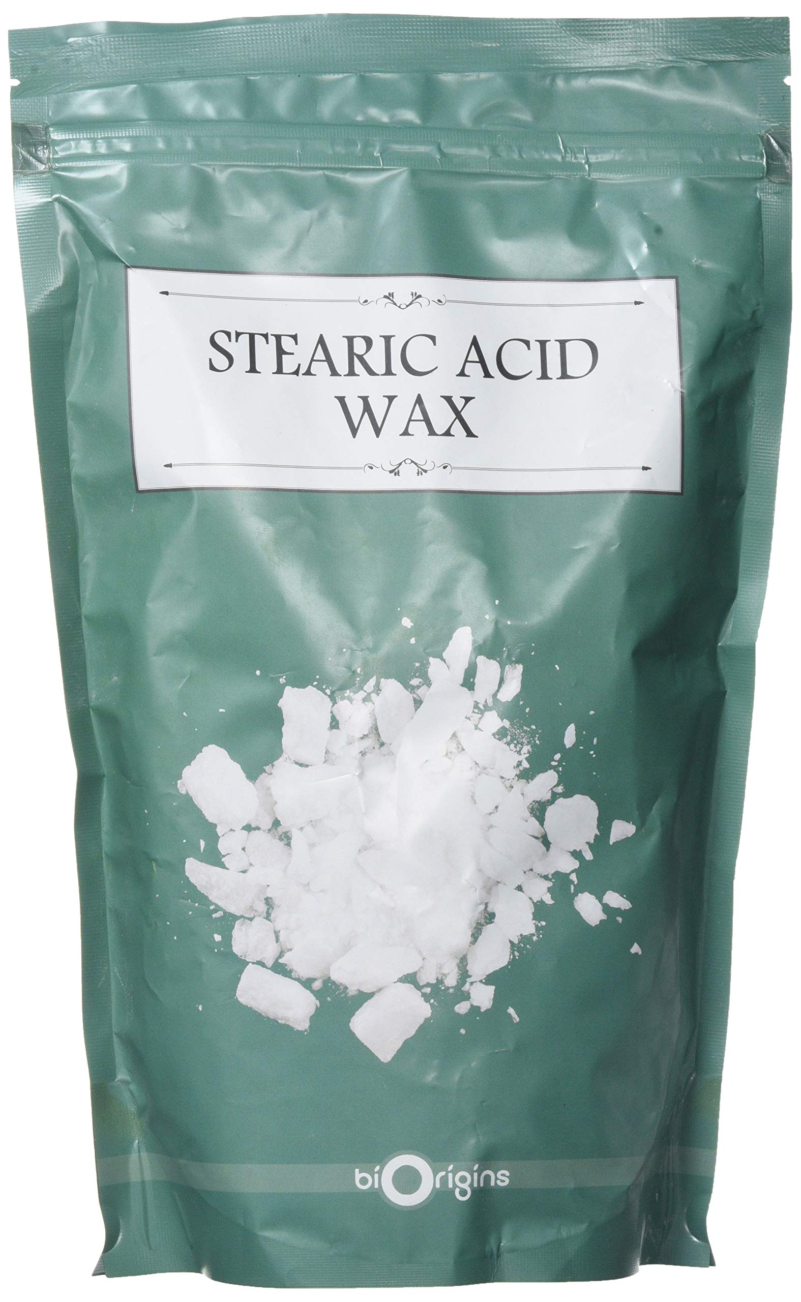 Mystic Moments Stearic Acid Wax 500g | Vegan GMO Free