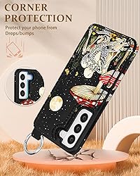 Shorogyt for Samsung S22 Wallet Case with Card