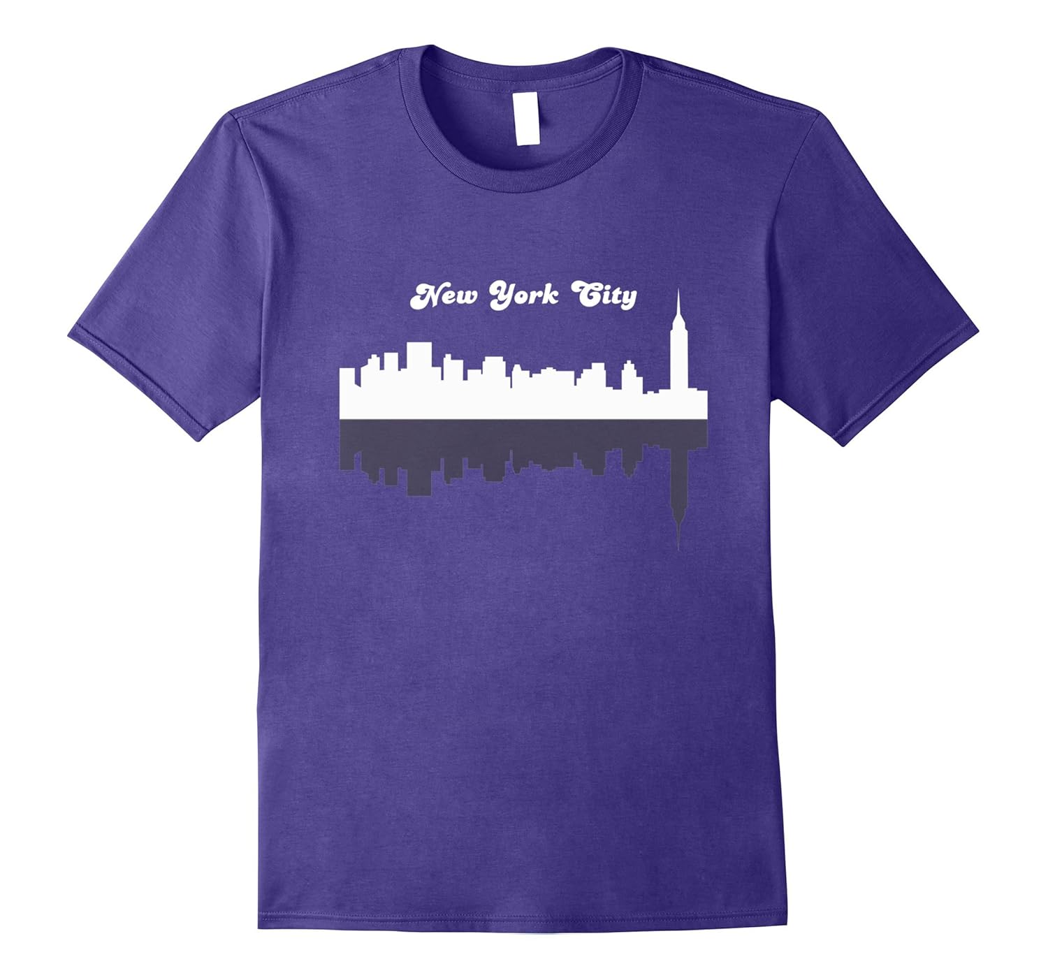 New York City Skyline Silhouette Cityscape T-shirt-ANZ