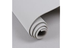 SBWLKJ Headliner Fabric Mesh Type with 1/9" Foam Backed 54"×60" Flat Knit Headliner Material Car Roof Upholstery Fabric for A