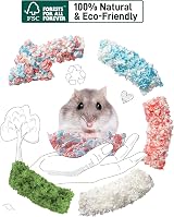 50L Hamster Bedding 99% Dust Free Odor Control Paper Bedding view 5