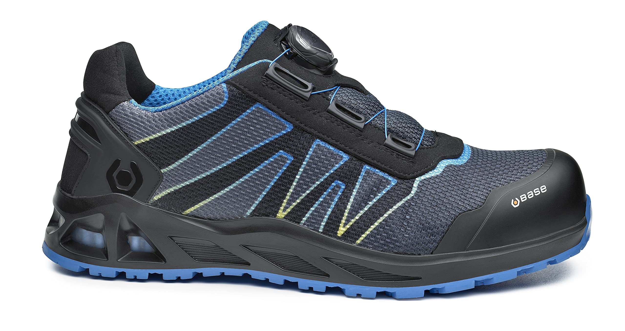 Base Protection B1007 Low Safety Shoe Grey/Blue, 41